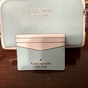 Kate Spade mini crossbody and card holder